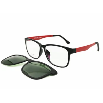 011 ULTEM čtvercový tvar optické krátkozrakost Dalekozrakost brýle rám s megnatic klip na vyměnitelné polarizační brýle pro muže