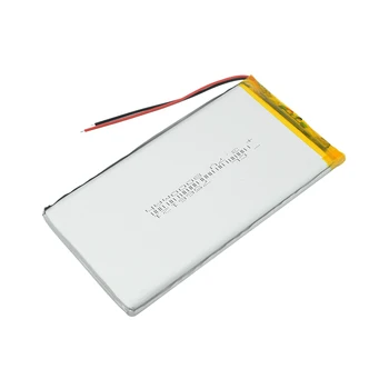 1/2/4x High Power 3.7 V 7566121 8000mAh Dobíjecí Lithium Li-Iontová Po Li-polymer Baterie Pro Tablet PC DVD GPS MID PDA PAD PSP