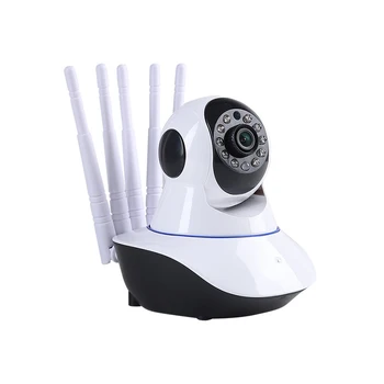 1080P IP Kamera WIFI Bezdrátové Domácí Bezpečnostní kamerový 5 Anténa Super Signál, 2-Way Audio CCTV Baby Monitor, Pet Kamera