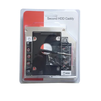 12,7 MM 2 HD HDD SSD Pevný Disk Caddy Pro Toshiba Satellite L800 L850 L850D(Dárek Optický disk bezel )
