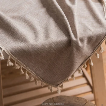 1ks Pruhované Povlečení Bavlna ubrus Plátěný Obdélník v Pračce Jídelní Kuchyňský Stůl Textilní Ubrus Pro Domácí Dekor 140x220cm