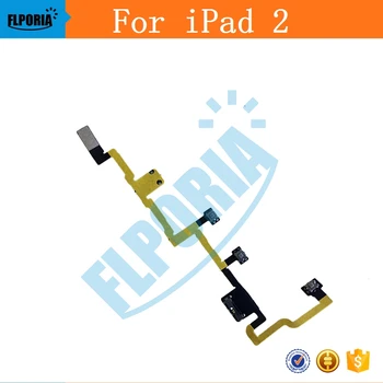 2 Ks Pro iPad 2 2nd gen (Obyčejné Verze ) NOVÝ zapnutí/vypnutí Tlačítko Ovládání Hlasitosti Power Flex Kabel Pro Apple iPad 2
