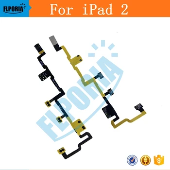 2 Ks Pro iPad 2 2nd gen (Obyčejné Verze ) NOVÝ zapnutí/vypnutí Tlačítko Ovládání Hlasitosti Power Flex Kabel Pro Apple iPad 2
