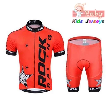 2019 Rock Dítě Cyklistické Jersey Sada Dívka Krátký Rukáv Cyklistické Tričko Boys Bike Cyklistické Oblečení, Oblečení, Ropa Ciclismo Sportovní Oblečení
