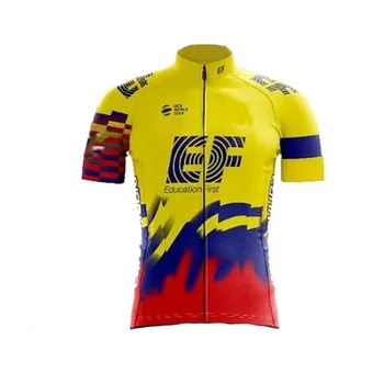 2020 EF Pro Cycling Jersey Letní Cyklistické Oblečení Pánské Silniční Kolo Tričko Horské Kolo Dresy MTB Topy Ropa Maillot Ciclismo