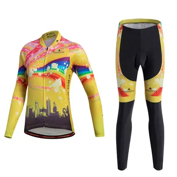 2020 Jaro&Podzim Ženy, Cyklistické Oblečení, Prodyšný Horské Kolo oblečení Ropa Ciclismo Quick-Dry Dlouhý Cyklistický Dres+Kalhoty set