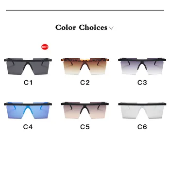 2020 Luxusní Značkové sluneční Brýle bez Obrouček Ženy Muži Vintage Plastové Nadrozměrných sluneční Brýle Sport Venkovní Sluneční Brýle pro Ženy, Muž