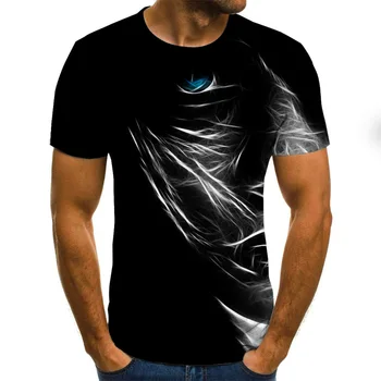 2020 nové letní 3D tištěné pánské t-shirt ležérní krátký rukáv pánské t-shirt módní hip hop cool top