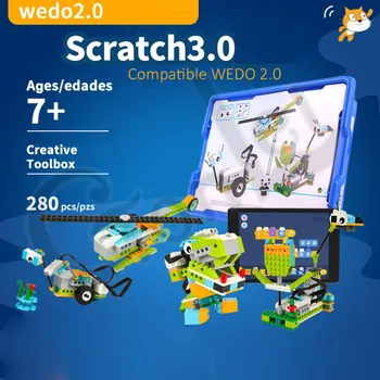 2020 NOVÉ Technic WeDo 3.0 Robotiky Stavební Set Stavební Bloky Kompatibilní s Wedo 2.0 Vzdělávací DIY hračky