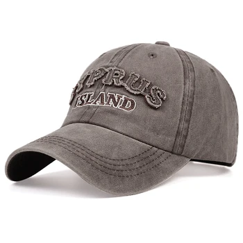 2020 nový dopis výšivky baseball cap nastavitelná bavlna prát táta klobouk letní unisex divoké ležérní čepice móda trucker čepice
