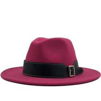 2020 Podzim zimní vlněný pánské klobouky dámské plstěný klobouk Dámy sombrero jazz Muž v buřince venkovní vintage cylindry velké velikosti