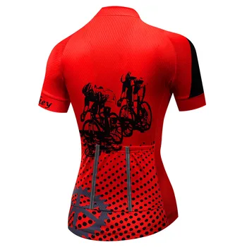 2020 Tisk Ženy Cyklistický Dres MTB Dres Horské Kolo Tričko Silniční Cyklistika Oblečení Pro Tým, na Koni Oblečení, Rychlé Suché
