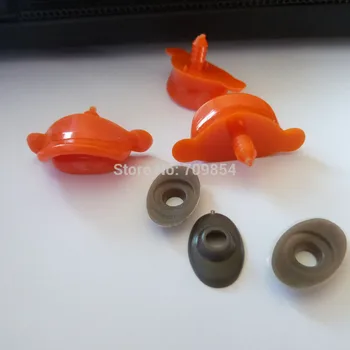20ks/lot nový příjezdu 42*18mm oranžová barva kachna ústa s kmenovými zdarma podložkou hračka příslušenství