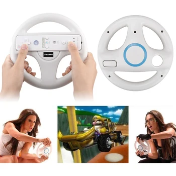 2ks Pro Mari Kart Hry Závodní Volant pro Nintendo Wii Kart Dálkový Ovladač