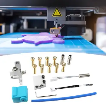 3D Tiskárna Díly pro Genius Trysku Silikonové Pouzdro Tepelný Odpor Topení Potrubí pro Dělostřelectvo 3D Tiskárny Sidewinder X1