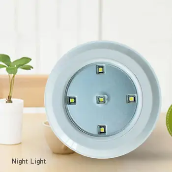 3ks LED Pat Světlo Domů Dálkové Ovládání Noční Světlo Držet Zdi Bílé Světlo Kabinetu Světlo Jednoduché Domácí Osvětlení (bez Baterie)