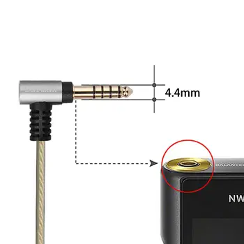 4.4 mm/2,5 mm VYVÁŽENÉ Audio Kabel Pro -Sennheise HD595/558 /518 /598 Cs SE SR HD599/569/579 2.30 jsem 2.20 S 2.30 g sluchátka