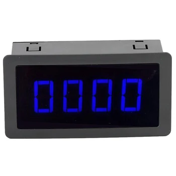 4 Digitální LED Modrá Otáčkoměr RPM Měřič Rychlosti+Hala Blízkosti Spínače Snímače NPN