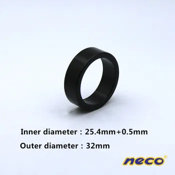4pc Neco 1 Palec je 25,4 mm 20/10/5/3/2mm Kolo Headset Kmenových Al Kola Vidlice Nastavení Prachový Kryt Distanční Podložka Příslušenství