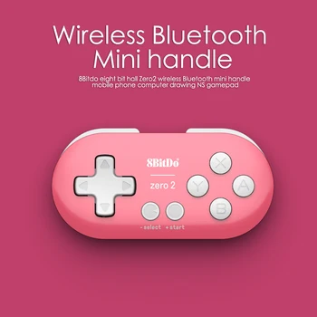 8BitDo ZERO 2 Bluetooth Bezdrátový Ovladač Candy Barva Mini Hra, Joystick Pro Nintendo Spínač lite Herní konzoli PS3 PC Steam