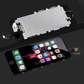 AAAA Displej LCD Pro iPhone 5 5C SE 5S 6 6S 7 8 Plus Displej Shromáždění Digitizér Žádný Mrtvý Pixel 3D Touch Náhradní LCD