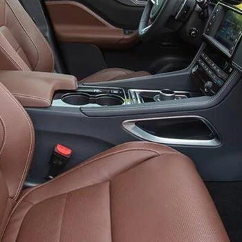 ABS Chrom Boční Převodovky Deska Dekorační Rám Trim Pro Jaguar F-Pace f-pace X761 2016 2017 2018 Auto Příslušenství, 2ks/set