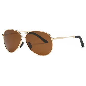 AEVOGUE Polarizované sluneční Brýle Muži Nadrozměrné Slitiny Polit Vysoké Kvalitě s UV400 Ochranu Mužské Sluneční Brýle UV400 AE0583