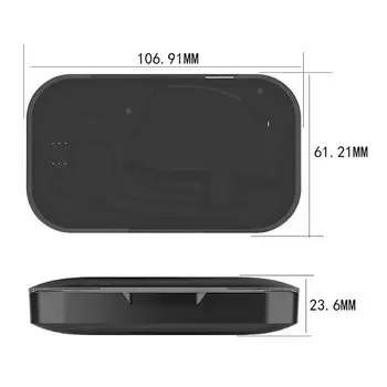 ALLOYSEED Přenosný USB Bezdrátová Bluetooth Sluchátka Nabíjecí Pouzdro Pro Plantronics Voyager Legend Sluchátka Napájení Nabíjecí Box