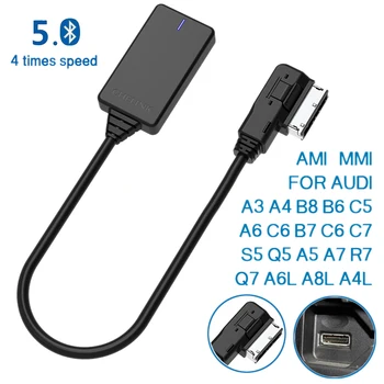 AMI MMI MDI Bezdrátové připojení Aux Bluetooth Adaptér, Kabel Audio Hudba Auto Bluetooth pro Audi A3 A4 B8 B6 Q5 A5 A7 S5 R7 A6L Q7 A8L A4L