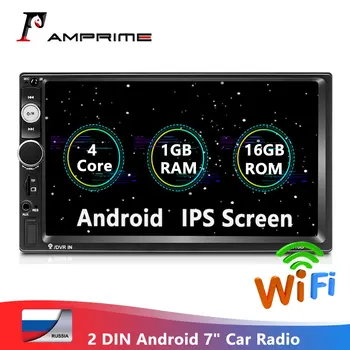 AMPrime Android 2 Din autorádio Autoradio 1+16 GB 7