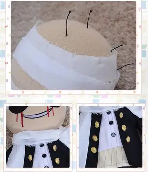 Anime Bungo Toulavých Psů Plyšová Panenka cosplay Yumeno Kyusaku polštář krátké plněné roztomilé hračky pro dárek 36CM