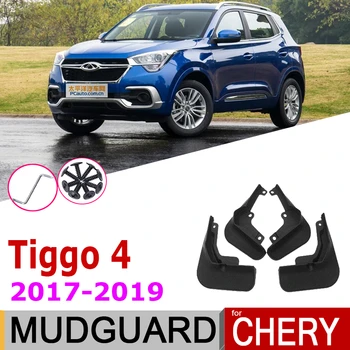 Auto Blatníky Pro Chery Tiggo4 Tiggo 4 5X 2019 2018 2017 4KS Přední Zadní Mudflap Blatník Mud Klapky Splash Guard Klapka Příslušenství