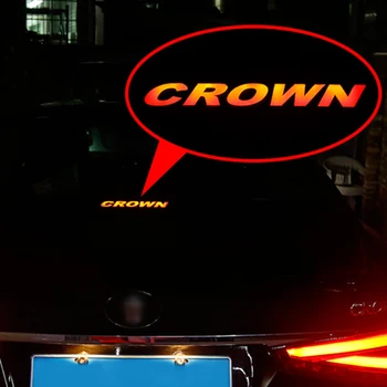 Auto Brzdové Světlo Dekorace Kryt Zadní Světlo Výstražné Nálepky Car Styling Modifikace Příslušenství Pro Toyota Crown S210 2013-2018