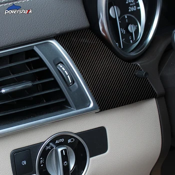 Auto Interiérové Ochranný Film Proti Poškrábání 5D Uhlíkových Vláken Vinyl Samolepka Pro Mercedes Benz ML Class W166 2012-AMG