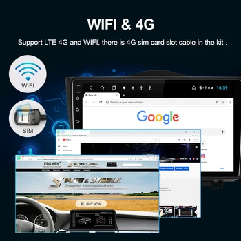 Auto Multimediální přehrávač Pro LADA Granta Kříž 2018 2019 2Din Auto Android 10.0 Autoradio GPS Navigace Rádio Video, DVD, Stereo