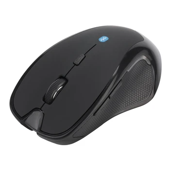 Bezdrátová Myš Bluetooth 3.0 6D 1600Dpi Pro Pc Optická Herní Myš Bez Baterie, Černý Plast