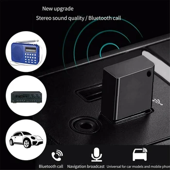 Bezdrátový USB Bluetooth Dongle Adaptér Pro autorádia, Subwooferu, Multimediální Aux Audio Bluetooth 4.0 4.2 5.0 Reproduktor Hudební Přijímač