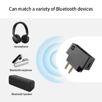 Bluetooth 5.0 Vysílač Bezdrátové Letadla Vysílač Bluetooth o Adaptér pro letecké společnosti, Zábavní Systém