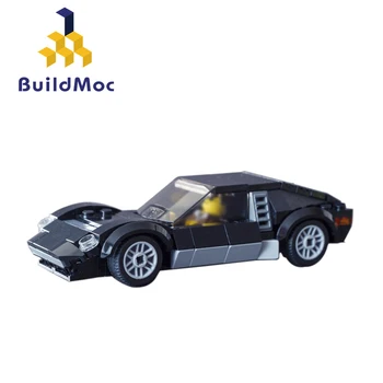 Buildmoc Lam borghini Miura Super Závodní Auto Fit Technicle Model Soupravy, Stavební Cihly, Bloky Hračky Dítě Dárek