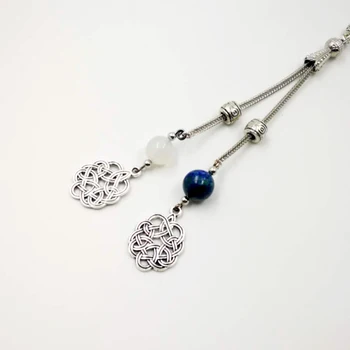 Bílé acháty tasbih s Lapis Lazuli korálky gfit Pro Ramadánu 33 66 99 Paryer korálky Muslimské misbaha luxusní Muže náramky