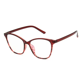 Cat Eye brýle Rám Ženy Retro Černé Jasné Optické Brýle Rám Podívaná Gafas oculos brýle Transparentní brýle falešné