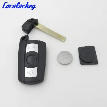 Cocolockey 3 Tlačítka Vzdálené Klíče Fob 868MHZ Vhodné pro BMW E90 Vzdálené Klíčové CAS3 CAS3+ Systém BEZ dálkového ovládání Funkce ŽÁDNÉ LOGO