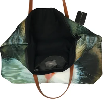 Coloranimal Ženy Velký Tote Bag Taška přes Rameno pro Dámy, Ženy Shopper Taška Funny Pet 3D Pes Yorkshire Teriér Tisk Ruční Taška