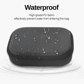 Coque Pro Apple Airpods Max Bezdrátová Sluchátka Přenosná Nabíječka Držák Dock Případě Cestování Tvrdý Ochranný Pytel, Pouzdro, Kryt Na Zip Box