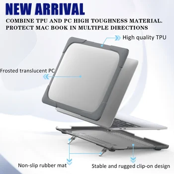 Crystal\Matné Pouzdro Pro Apple Macbook Pro 13 palců S Dotykovým Bar 2020 Notebook Pro Nový Mac book Pro 13 A2251 A2289 A2179+Dárky