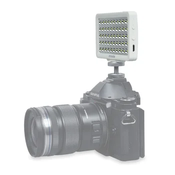 DF DIGITALFOTO CM-L50II Multi funkční Přenosný Reflektor Mini LED Video Světlo+Upínací Adaptér pro Gopro Smartphone PAD DSLR