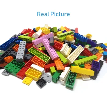 DIY 60pcs Stavební Bloky Tlusté zdi Údaje Cihly 1+2 Body, Vzdělávací Kreativní Velikost Kompatibilní S lego Hračky pro Děti