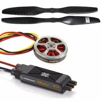 DIY GPS Drone Octocopter Tarot X8 TL8X000 8-Nápravy Složený Rám 350KV 40A PX4 32 Bitů Letu Řadič Radiolink AT9S Vysílač