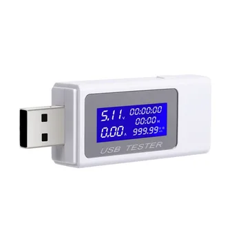 Domácí Zásuvku USB Voltmetr Ampérmetr Nabíjení, Tester Napětí Baterie Změřte Odpor Kabelu Tester