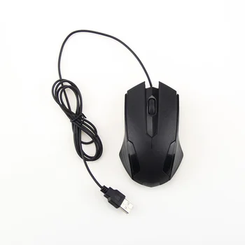 Drátové Herní Myš USB, 3 Tlačítka, Optická Kolo Protiskluzové Matné pro PC Pro Notebook Hráče Počítačových @M23